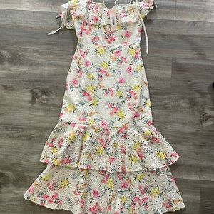 Yumi Kim San Juan dress Size 2 Mulberry Ivory